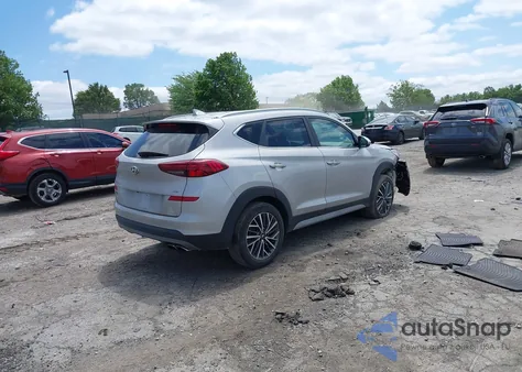 2021 Hyundai Tucson Limited from USA, damaged, VIN KM8J3CAL8MU377921